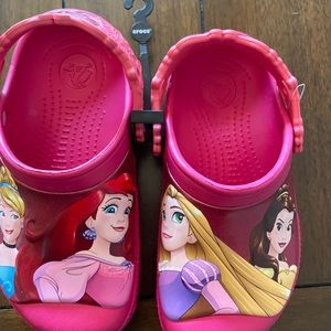 Brand new girls Disney Princess Crocs